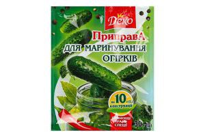 Приправа для маринування огірків Деко 30г